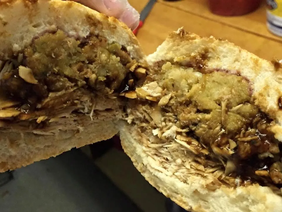 The Gobbler — fresh turkey, stuffing, cranberry & gravy